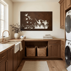 The Hunters - Metal Wall Art - Umber - Anthem Classic