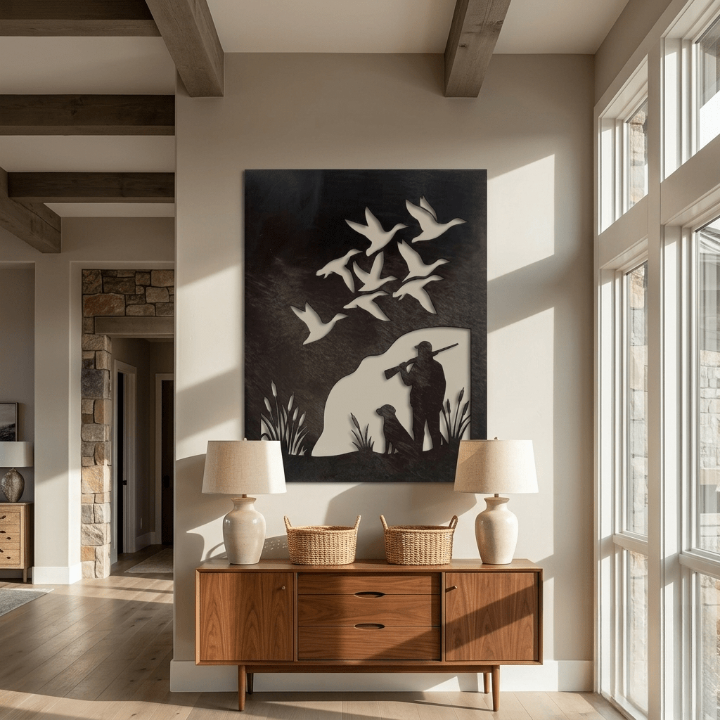The Hunting Companion - Metal Wall Art - Forge - Anthem Classic