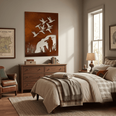 The Hunting Companion - Metal Wall Art - Oxide - Anthem Classic