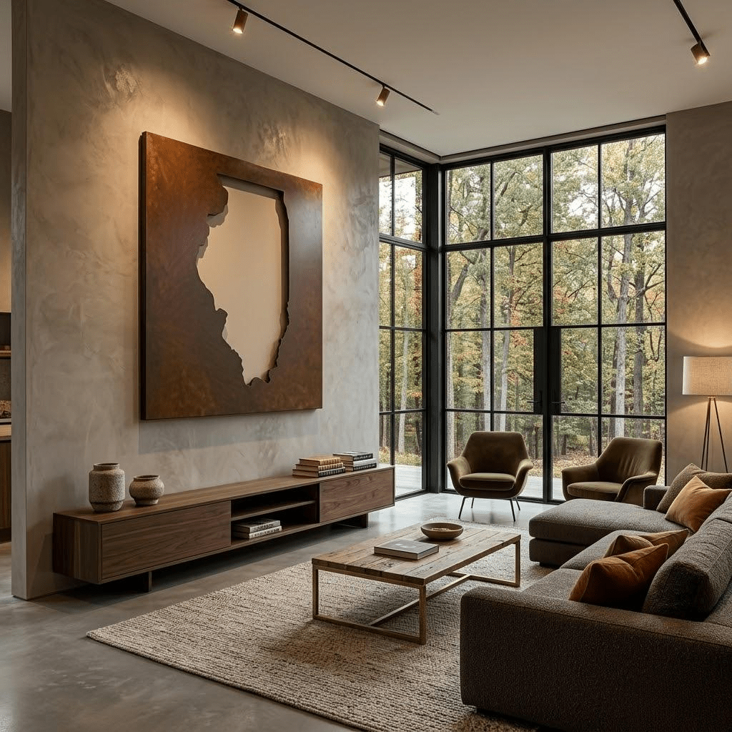 The Illinois - Metal Wall Art - Anthem Classic