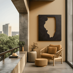 The Illinois - Metal Wall Art - Anthem Classic