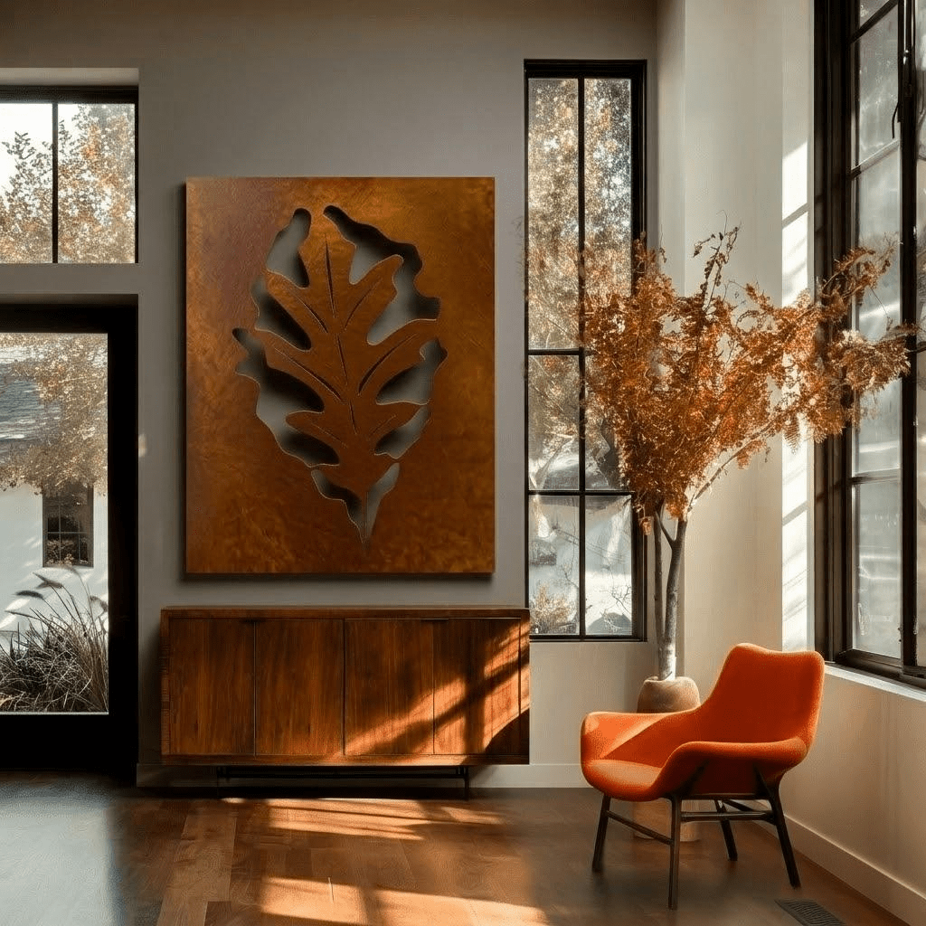 The Illinois White Oak - Metal Wall Art - Anthem Classic