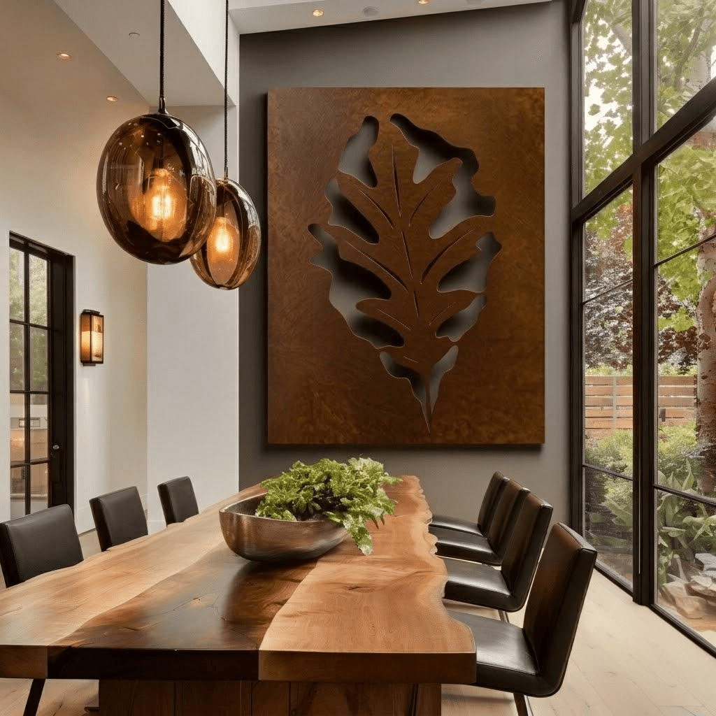 The Illinois White Oak - Metal Wall Art - Anthem Classic