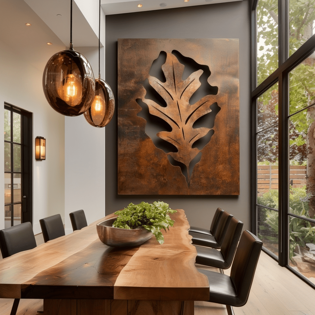 The Illinois White Oak - Metal Wall Art - Anthem Classic