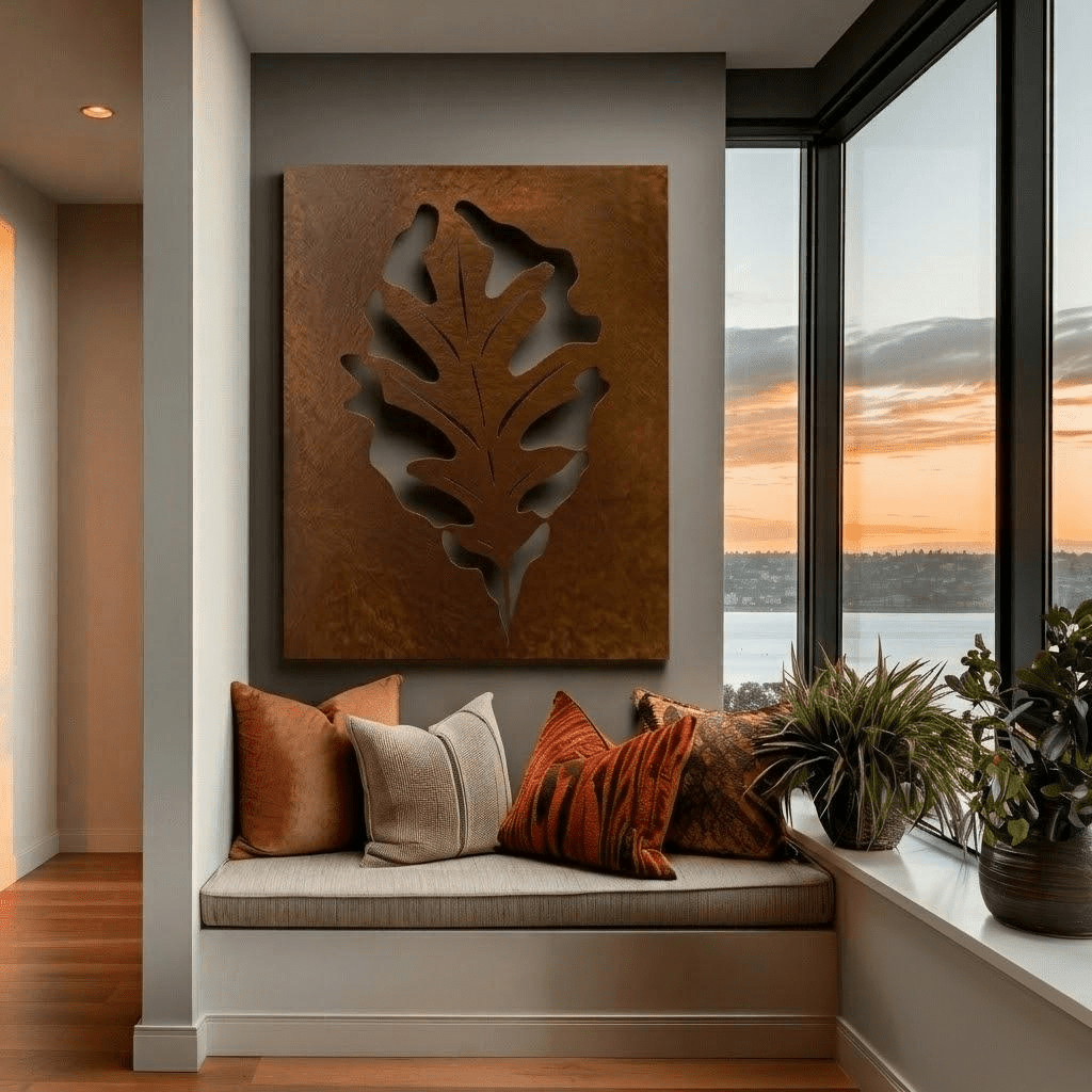 The Illinois White Oak - Metal Wall Art - Anthem Classic