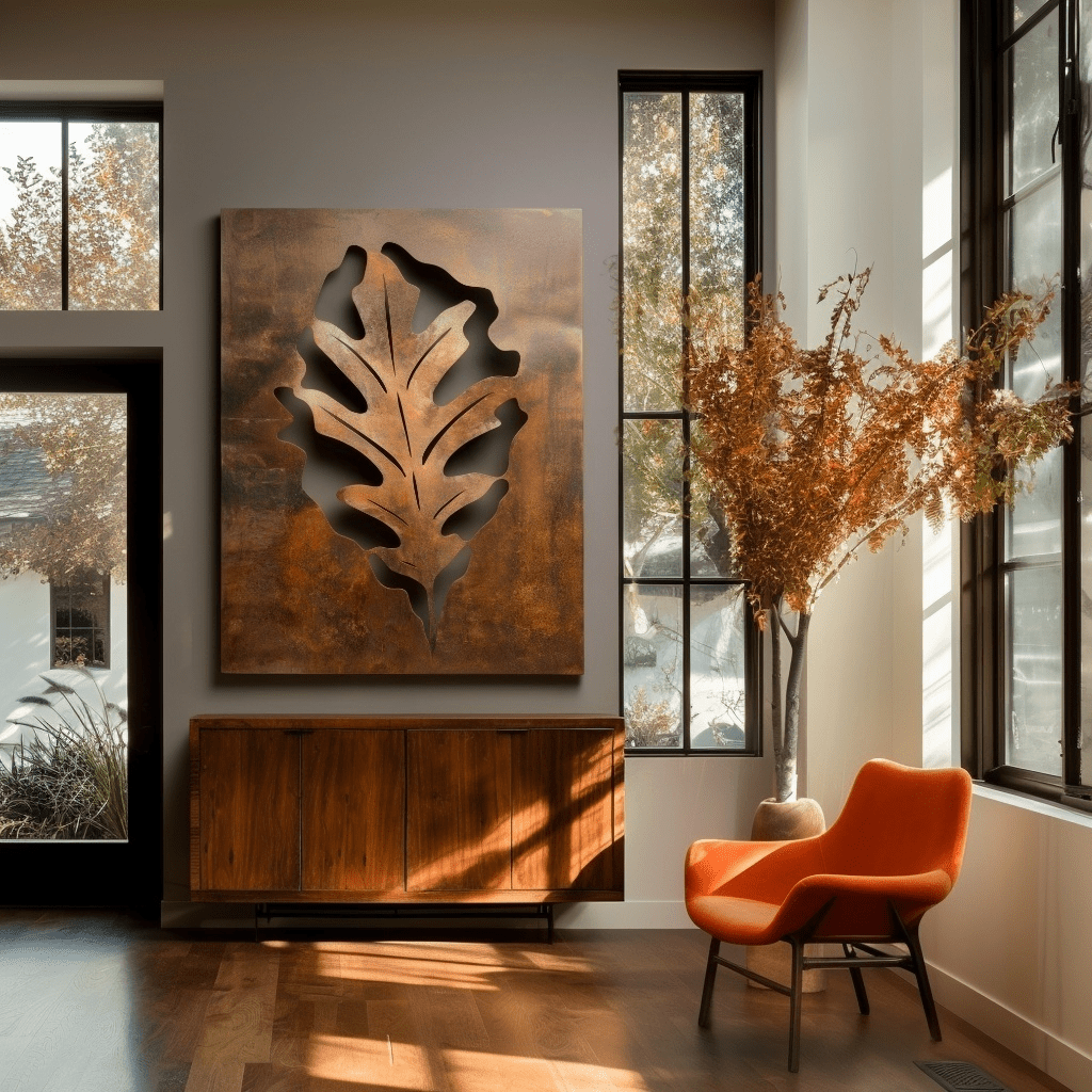 The Illinois White Oak - Metal Wall Art - Anthem Classic