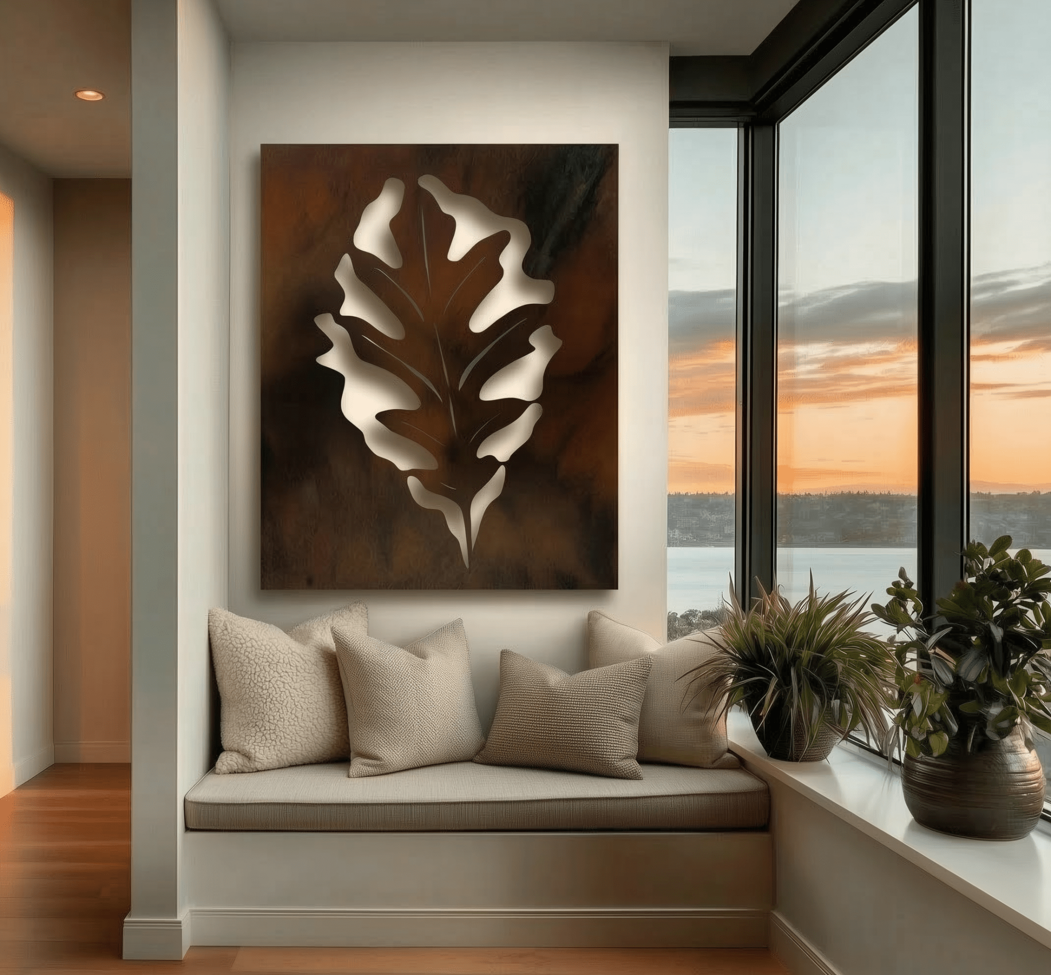 The Illinois White Oak - Metal Wall Art - Anthem Classic