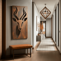The Impala - Metal Wall Art - Oxide