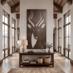 The Impala - Metal Wall Art - Umber - Anthem Classic