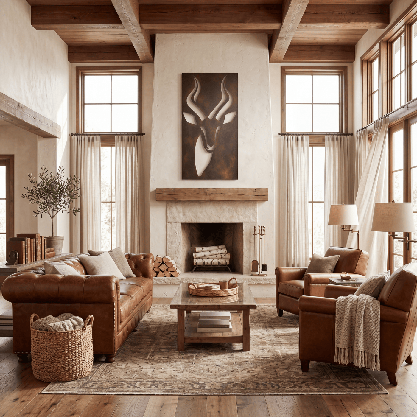 The Impala - Metal Wall Art - Umber - Anthem Classic