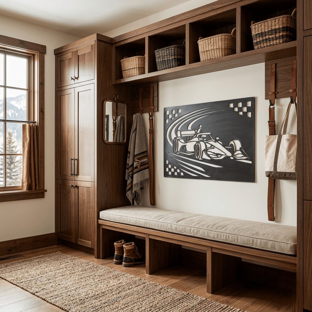 The Indy Line - Metal Wall Art - Forge - Anthem Classic