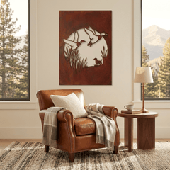 The Into the Wind - Metal Wall Art - Oxide - Anthem Classic