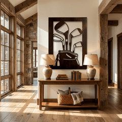 The Iron Assembly - Metal Wall Art - Umber - Anthem Classic