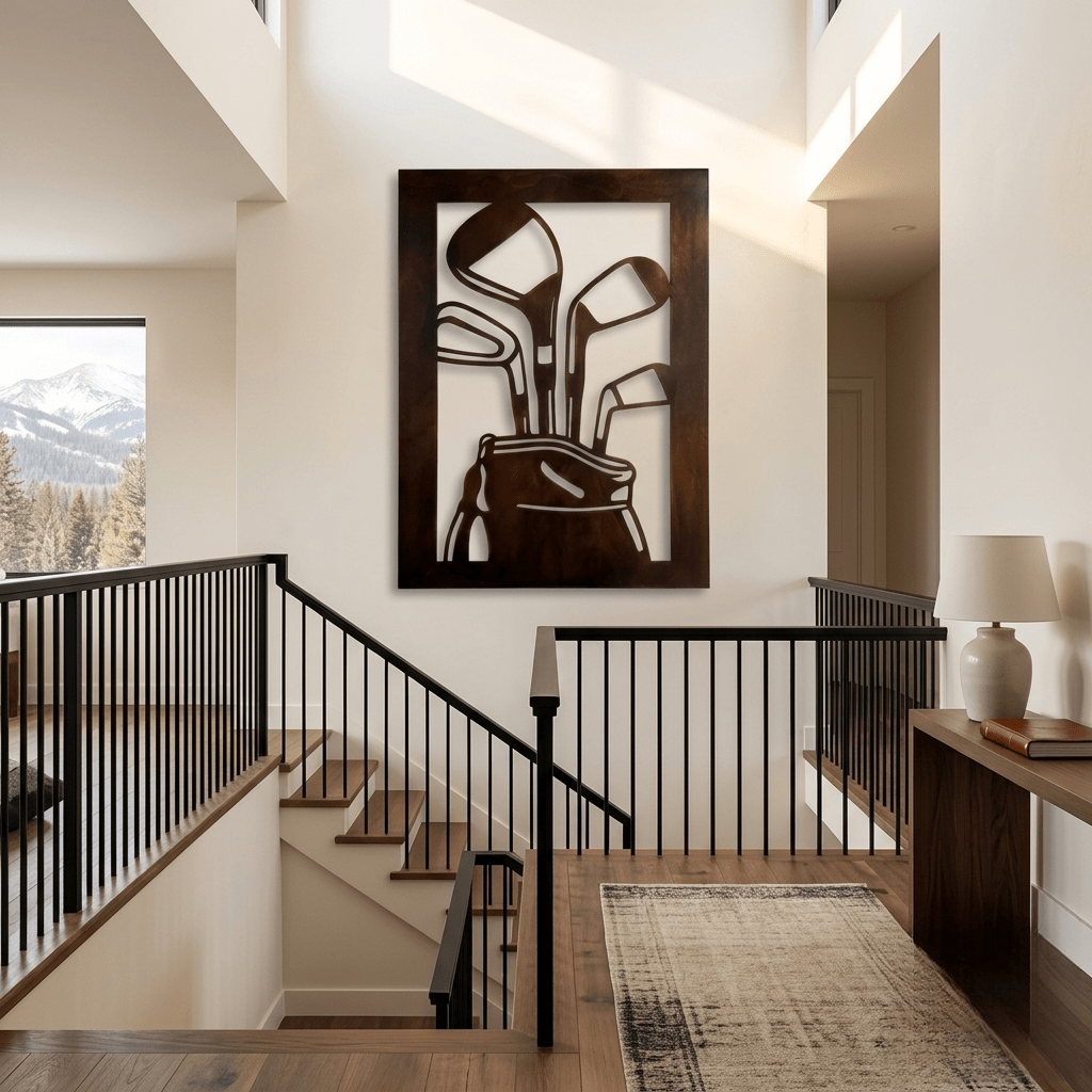 The Iron Assembly - Metal Wall Art - Umber - Anthem Classic