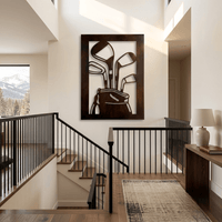 The Iron Assembly - Metal Wall Art - Umber