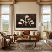 The Iron Garden - Metal Wall Art - Umber