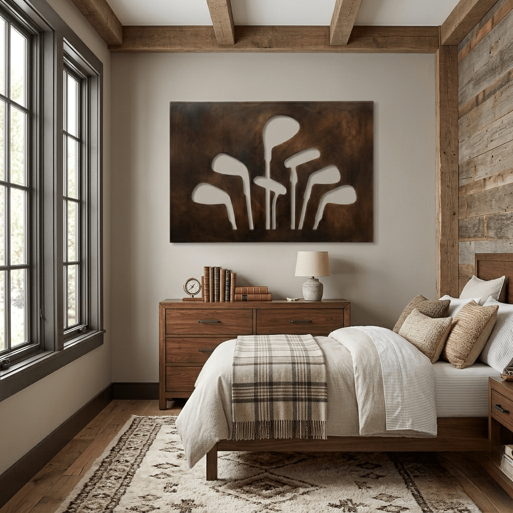 The Iron Garden - Metal Wall Art - Umber - Anthem Classic