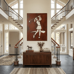 The Iron & Grace - Metal Wall Art - Oxide - Anthem Classic