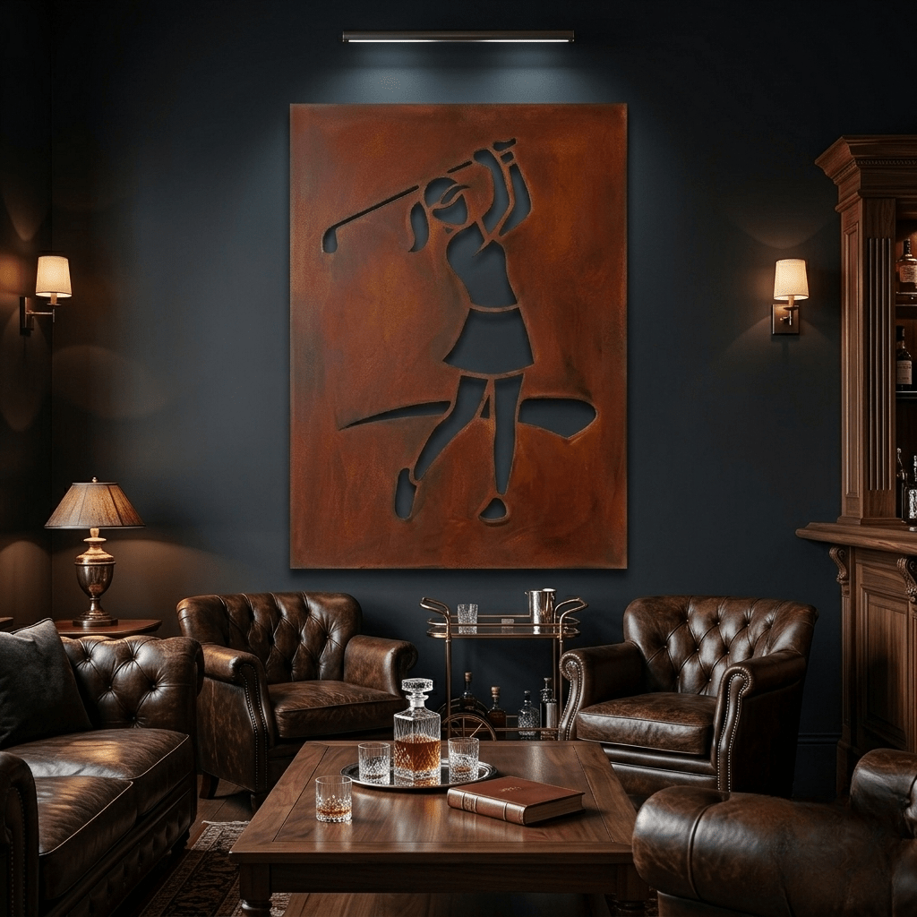 The Iron & Grace - Metal Wall Art - Oxide - Anthem Classic