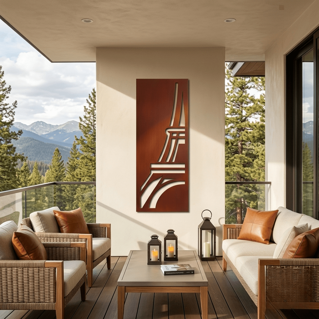 The Iron Lady - Metal Wall Art - Oxide - Anthem Classic