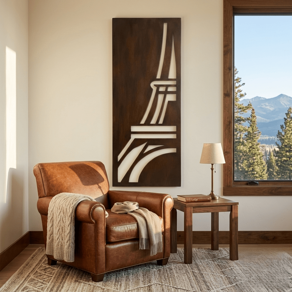 The Iron Lady - Metal Wall Art - Umber - Anthem Classic