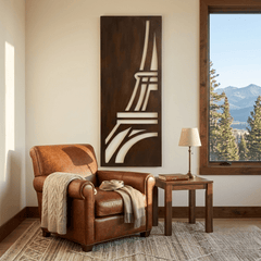 The Iron Lady - Metal Wall Art - Umber - Anthem Classic