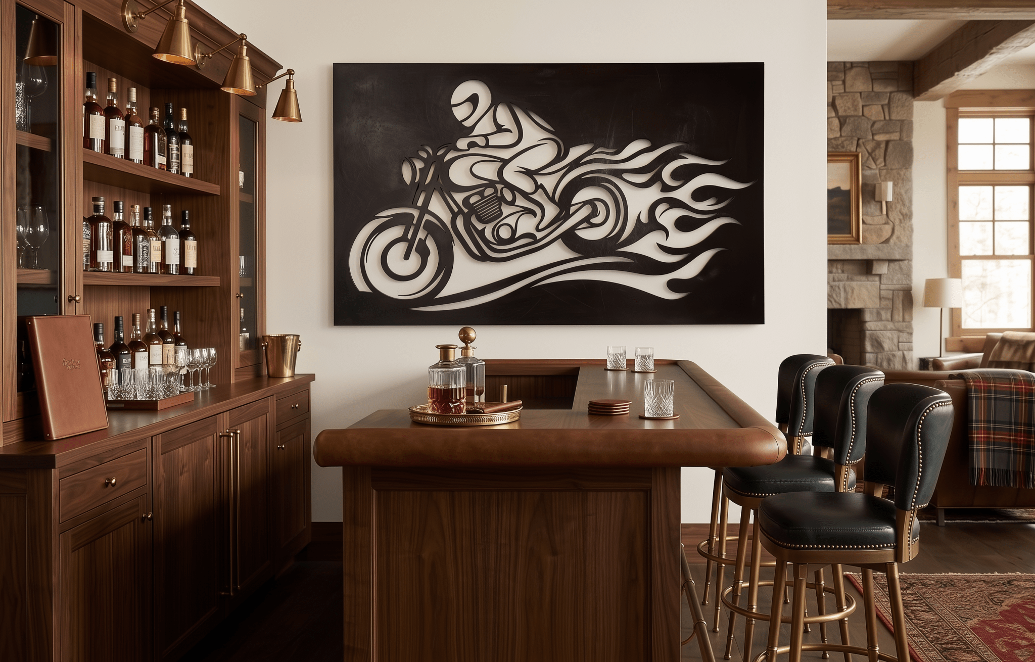 The Iron Rider - Metal Wall Art - Forge - Anthem Classic