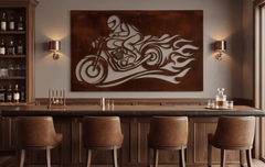 The Iron Rider - Metal Wall Art - Oxide - Anthem Classic