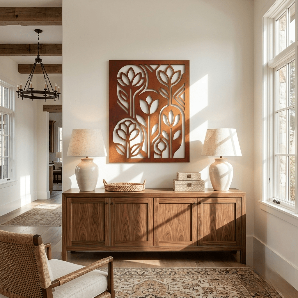 The Iron Window - Metal Wall Art - Oxide - Anthem Classic