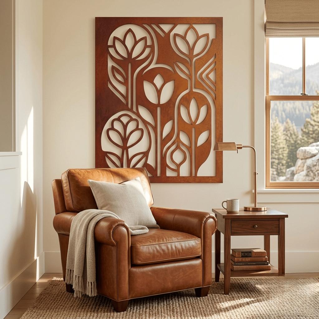 The Iron Window - Metal Wall Art - Oxide - Anthem Classic
