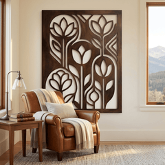 The Iron Window - Metal Wall Art - Umber - Anthem Classic