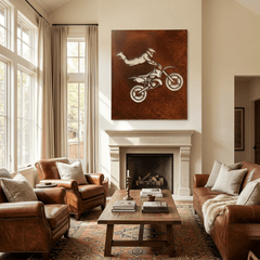 The Jump - Metal Wall Art - Oxide - Anthem Classic