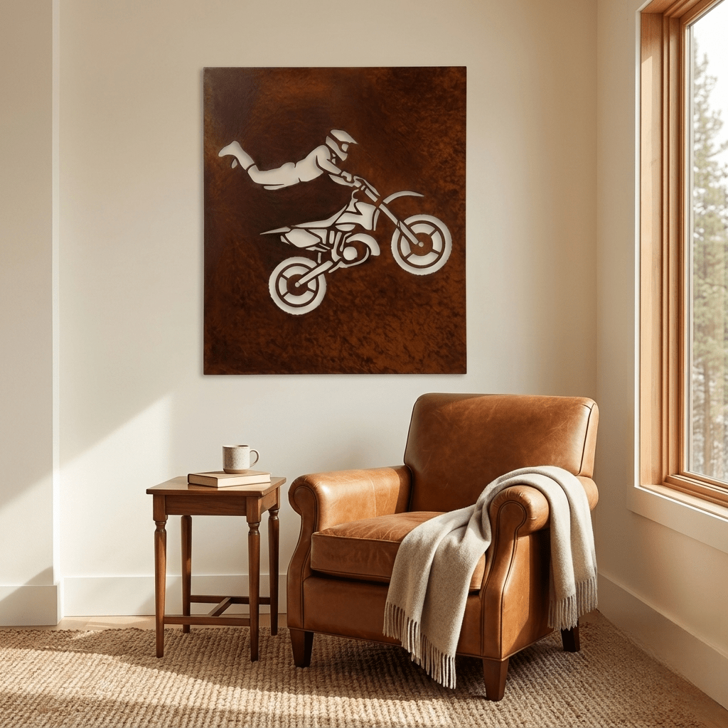 The Jump - Metal Wall Art - Oxide - Anthem Classic