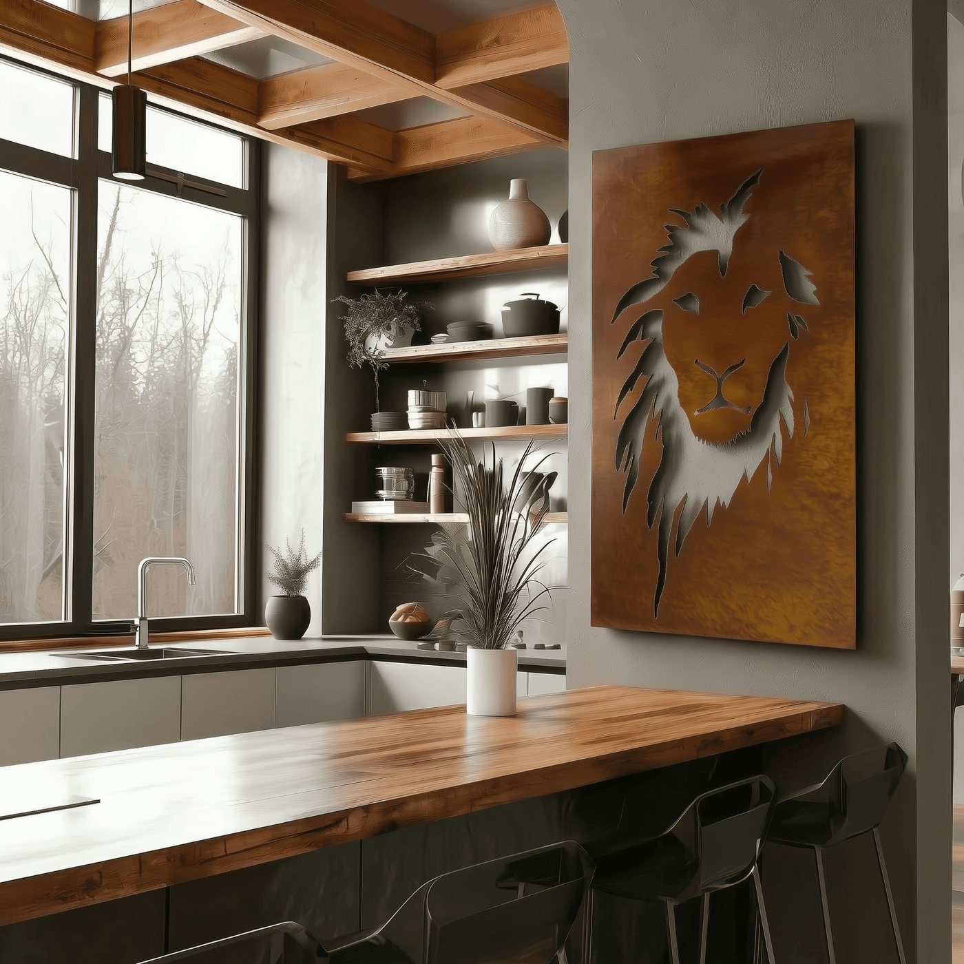 The King - Metal Wall Art - Anthem Classic