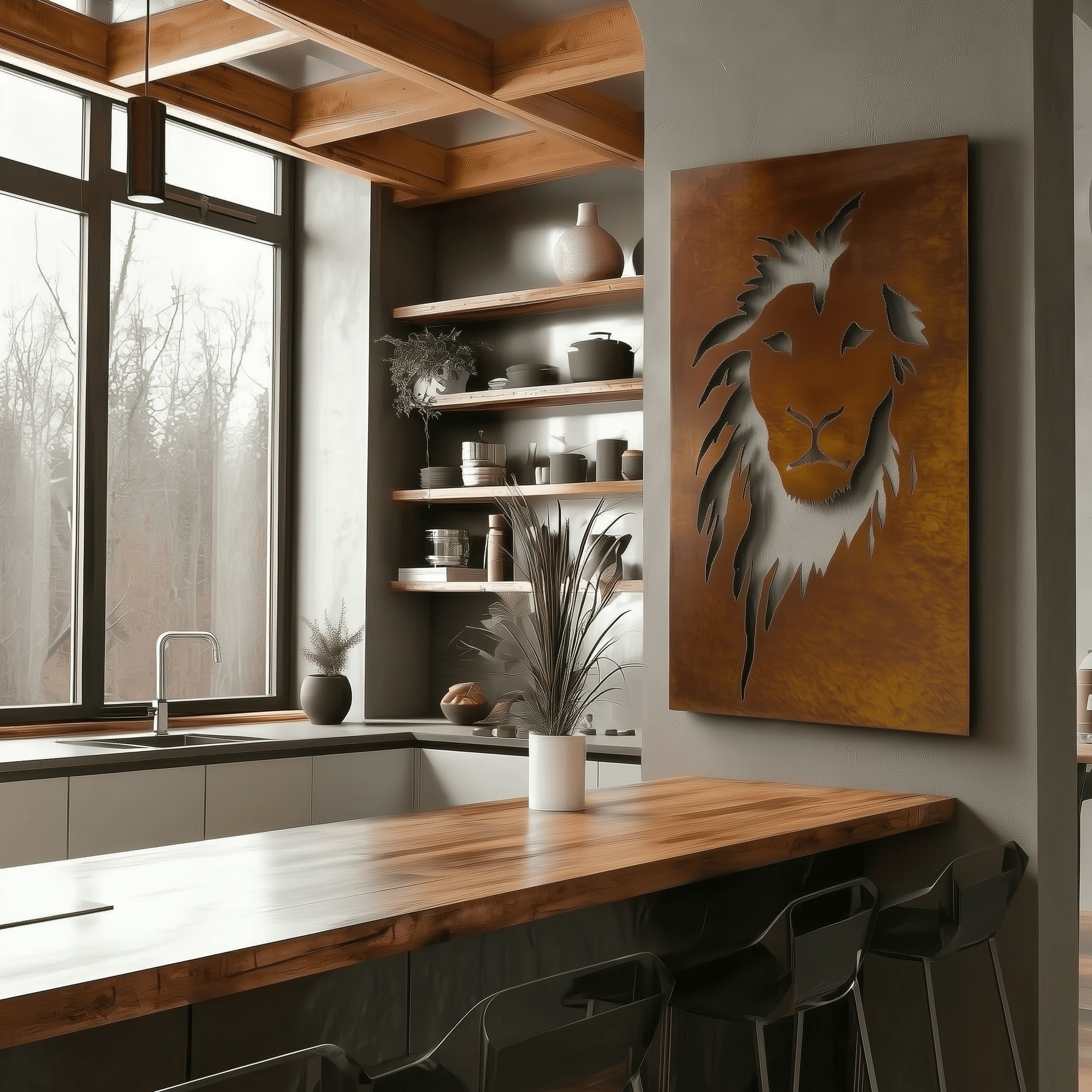 The King - Metal Wall Art - Anthem Classic