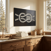 The Knot - Metal Wall Art - Forge