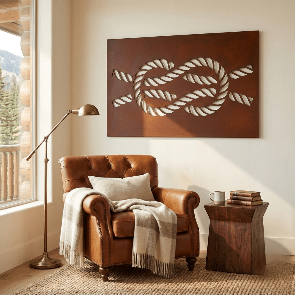 The Knot - Metal Wall Art - Oxide - Anthem Classic