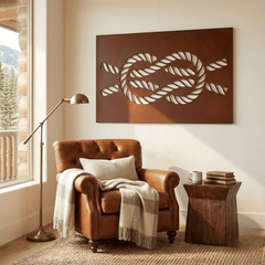 The Knot - Metal Wall Art - Oxide - Anthem Classic