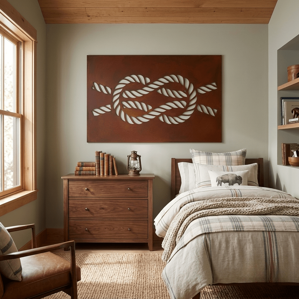 The Knot - Metal Wall Art - Oxide - Anthem Classic