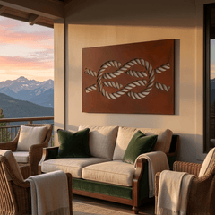The Knot - Metal Wall Art - Oxide - Anthem Classic