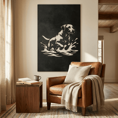 The Lake Dog - Metal Wall Art - Forge - Anthem Classic