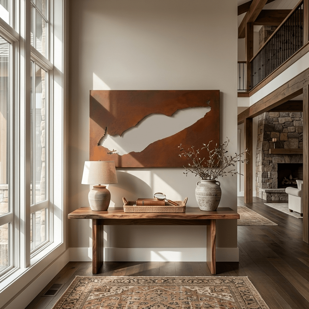 The Lake Erie - Metal Wall Art - Oxide - Anthem Classic