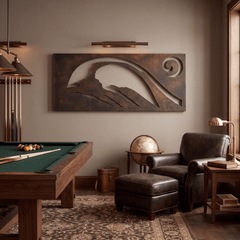 The Landscape Arch - Metal Wall Art - Umber - Anthem Classic
