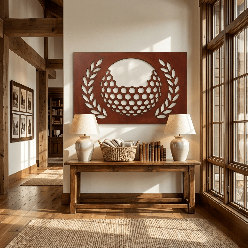 The Laurel - Metal Wall Art - Oxide - Anthem Classic