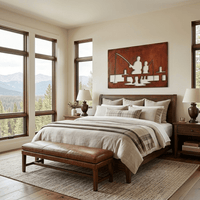 The Legacy at the Lake - Metal Wall Art - Oxide