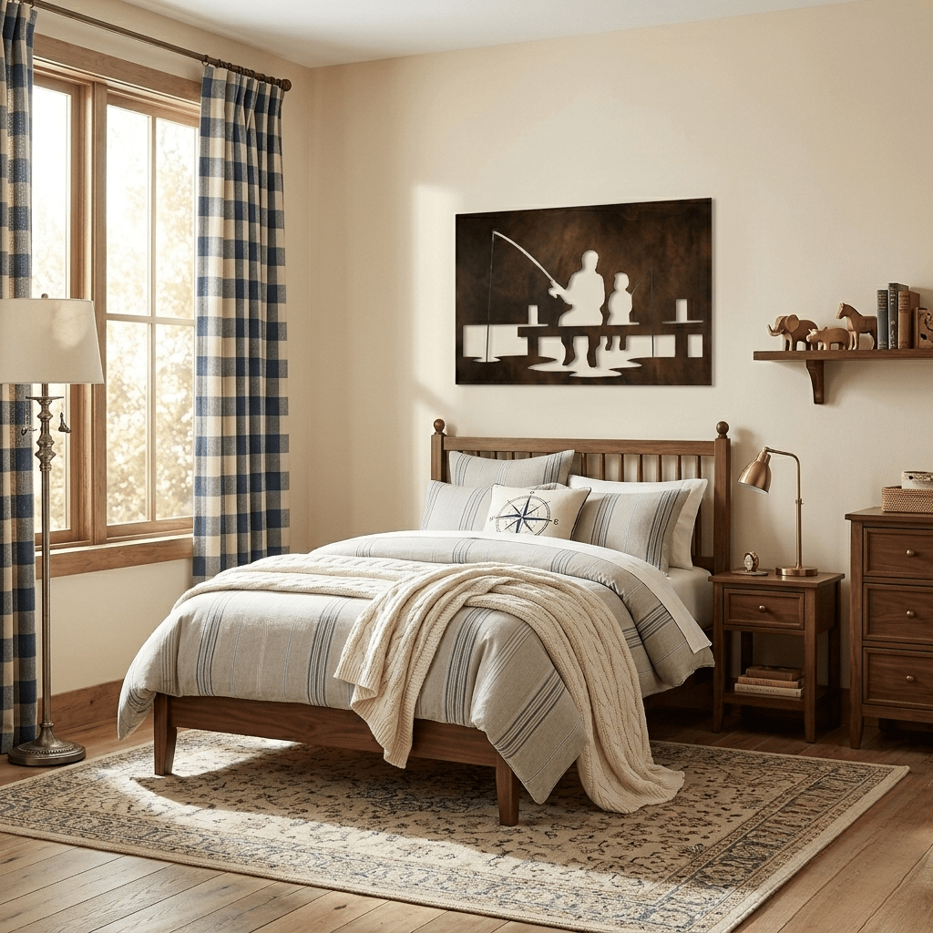 The Legacy at the Lake - Metal Wall Art - Umber - Anthem Classic