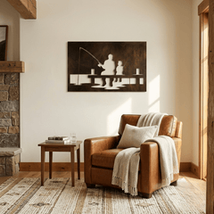 The Legacy at the Lake - Metal Wall Art - Umber - Anthem Classic