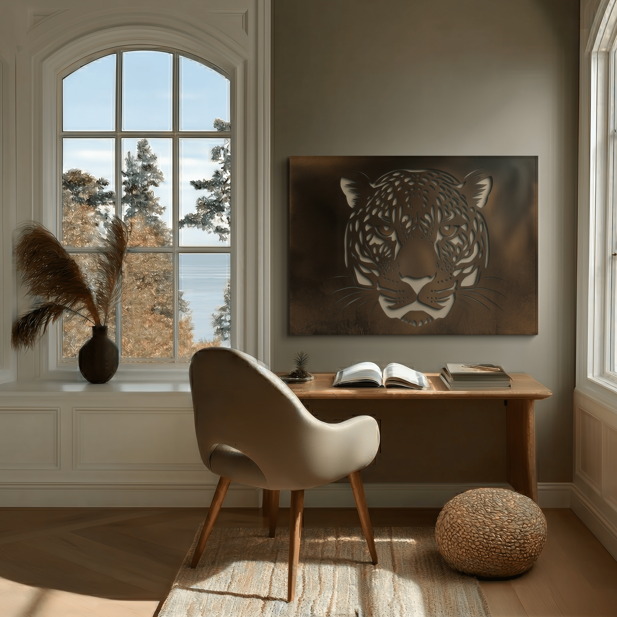 The Leopard - Metal Wall Art - Anthem Classic