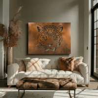 The Leopard - Metal Wall Art - Oxide