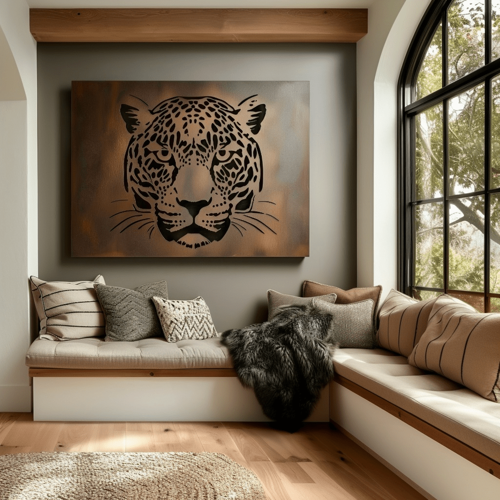 The Leopard - Metal Wall Art - Anthem Classic